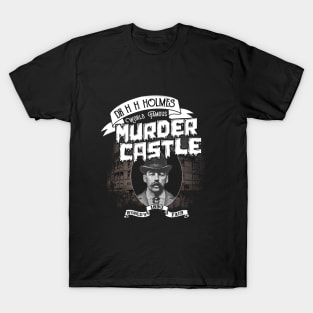 Dr H H Holmes World Famous Murder Castle T-Shirt